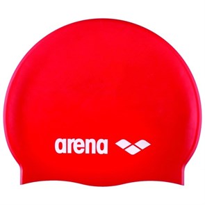 Arena CLASSIC SILICONE JR Шапочка для плавания Красный/Белый Arena CLASSIC SILICONE JR Шапочка для плавания Красный/Белый