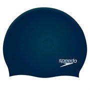 Speedo PLAIN FLAT SILCONE CAP Шапочка для плавания Темно-синий Speedo PLAIN FLAT SILCONE CAP Шапочка для плавания Темно-синий