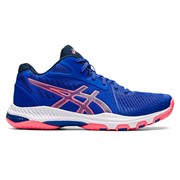 Asics NETBURNER BALLISTIC FF MT 2 (W) Кроссовки волейбольные женские Синий/Розовый