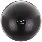 Starfit PRO GB-107, 75 СМ, 1400 Г Фитбол высокой плотности антивзрыв Черный Starfit PRO GB-107, 75 СМ, 1400 Г Фитбол высокой плотности антивзрыв Черный