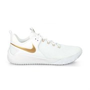 Nike AIR ZOOM HYPERACE 2 SE Кроссовки волейбольные Белый/Золотой