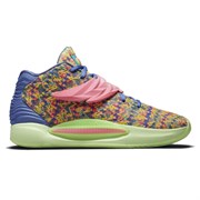 Nike KD14 Кроссовки баскетбольные Синий/Розовый/Салатовый