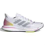 Adidas SUPERNOVA+ (W) Кроссовки беговые женские Серый/Розовый