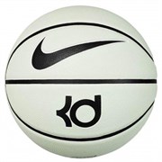 Nike PLAYGROUND 8P K DURANT Мяч баскетбольный Белый/Черный