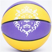 Nike PLAYGROUND 8P LEBRON JAMES Мяч баскетбольный Фиолетовый/Желтый