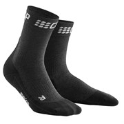 CEP C023M Компрессионные носки для бега с шерстью мериноса Черный