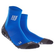 CEP GRIPTECH SHORT COMPRESSION SOCKS (W) Компрессионные носки для игровых видов спорта женские Синий/Черный