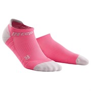 CEP C003W Носки беговые ультракороткие женские Розовый/Белый