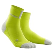 CEP COMPRESSION SHORTS SOCKS 3.0 Компрессионные носки Салатовый/Серый