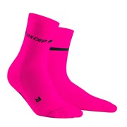 CEP C103NW NEON Компрессионные носки женский Розовый/Черный