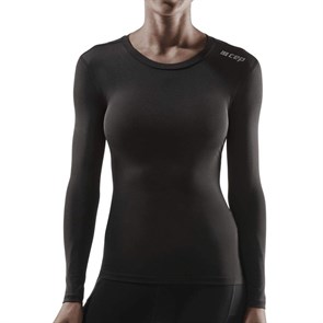 CEP WINGTECH LONG SLEEVE SHIRT (W) Футболка компрессионная с длинным рукавом и поддержкой осанки женская Черный CEP WINGTECH LONG SLEEVE SHIRT (W) Футболка компрессионная с длинным рукавом и поддержкой осанки женская Черный