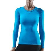 CEP WINGTECH LONG SLEEVE SHIRT (W) Футболка компрессионная с длинным рукавом и поддержкой осанки женская Синий/Зеленый CEP WINGTECH LONG SLEEVE SHIRT (W) Футболка компрессионная с длинным рукавом и поддержкой осанки женская Синий/Зеленый