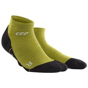 CEP C59UM Компрессионные тонкие низкие носки с шерстью мериноса Зеленый