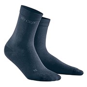 CEP ALLDAY MID CUT COMPRESSION SOCKS (W) Компрессионные носки для восстановления и путешествий женские Темно-синий