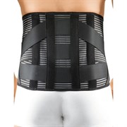 Medi LUMBAMED STABIL (26 см) Бандаж поясничный с моделируемыми ребрами жесткости и массажной вставкой Черный