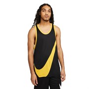 Nike DRI-FIT CROSSOVER JERSEY Майка баскетбольная Черный/Желтый Nike DRI-FIT CROSSOVER JERSEY Майка баскетбольная Черный/Желтый