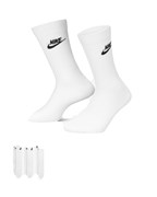 Nike SPORTSWEAR EVERYDAY ESSENTIAL Носки беговые (3 пары) Белый