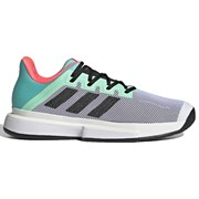Adidas SOLEMATCH BOUNCE Кроссовки теннисные Серый/Голубой