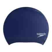 Speedo LONG HAIR CAP Шапочка для плавания Темно-синий