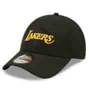 New Era LA LAKERS BLACK 9FORTY SNAPBACK CAP Бейсболка Черный/Желтый