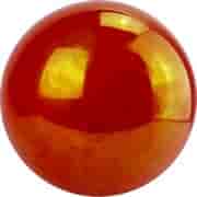 Rusbrand AG-15 Мяч для художественной гимнастики однотонный 15 см Красный