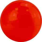 Rusbrand AG-19 Мяч для художественной гимнастики однотонный 19 см Оранжевый