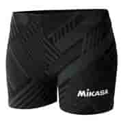Mikasa MT6053 Шорты для пляжного волейбола женские Черный/Белый