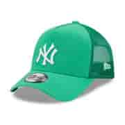 New Era TRUCKER NEW YORK YANKEES TONAL MESH GREEN Бейсболка Зеленый/Белый