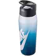 Nike TR HYPERCHARGE STRAW BOTTLE GRAPHIC Бутылка для воды 710 мл Синий/Прозрачный