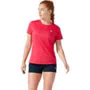 Asics CORE SS TOP (W) Футболка беговая женская Красный Asics CORE SS TOP (W) Футболка беговая женская Красный