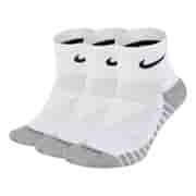 Nike EVERYDAY MAX CUSHIONED Носки баскетбольные (3 пары) Белый/Серый