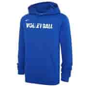 Nike MEN'S VOLLEYBALL CLUB FLEECE HOODIE Толстовка с капюшоном Синий/Белый*