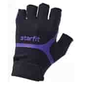 Starfit WG-103 Перчатки для фитнеса Черный/Фиолетовый