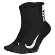 Nike MULTIPLIER Носки беговые (2 пары) Черный/Белый*