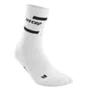 CEP THE RUN COMPRESSION MID CUT SOCKS 4.0 Компрессионные носки Белый/Черный