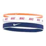 Nike MIXED WIDTH HEADBANDS 3 PK Повязка на голову Оранжевый/Белый/Синий