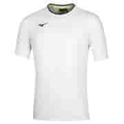 Mizuno TEE Футболка спортивная Белый/Темно-синий