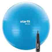 Starfit GB-109, 65 СМ, 1000 Г Фитбол антивзрыв с ручным насосом Синий