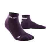 CEP THE RUN LOW CUT SOCKS 4.0 Компрессионные короткие носки Фиолетовый/Серый