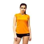 Kinash BARSA T-SHIRT Футболка волейбольная женская Оранжевый/Белый Kinash BARSA T-SHIRT Футболка волейбольная женская Оранжевый/Белый