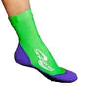 Vincere SAND SOCKS LIME GREEN Носки для пляжного волейбола Фиолетовый/Зеленый