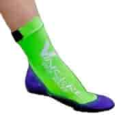 Vincere GRIP SOCKS LIME GREEN Носки для пляжного волейбола (Липкий лого) Зеленый