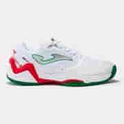 Joma SET Кроссовки теннисные Белый/Зеленый/Красный Joma SET Кроссовки теннисные Белый/Зеленый/Красный