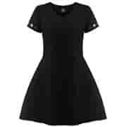 Poivre Blanc PERFORMANCE STRETCH DRESS Платье теннисное женское Черный