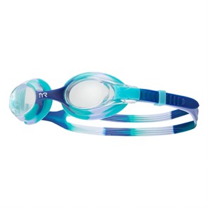TYR SWIMPLE TIE DYE JR Очки для плавания детские Темно-синий/Голубой TYR SWIMPLE TIE DYE JR Очки для плавания детские Темно-синий/Голубой