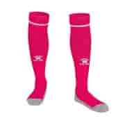 Kelme ADULT LONG FOOTBALL SOCKS Гетры футбольные Розовый/Серый