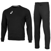 Asics MAN FLEECE SUIT Костюм спортивный волейбольный Черный/Белый Asics MAN FLEECE SUIT Костюм спортивный волейбольный Черный/Белый
