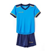 Kelme SHORT SLEEVE FOOTBALL SET KID (3873001-996) Форма футбольная детская Синий/Темно-синий