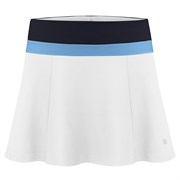 Poivre Blanc MERYL SKORT Юбка теннисная женская Белый/Голубой/Темно-синий