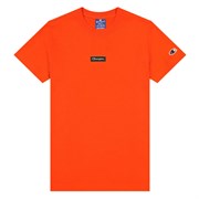 Champion CREWNECK T-SHIRT (W) (114358) Футболка женская Оранжевый/Черный
